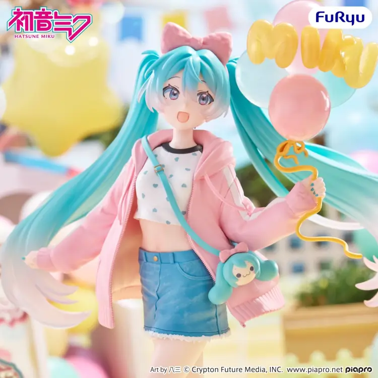 Furyu - HATSUNE MIKU - Theme Park Date - Statue Muchute 19cm