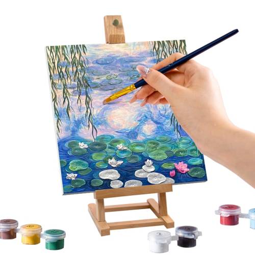 Madness - Resin DIY 3D Painting - Water Lilies - 34x34cm