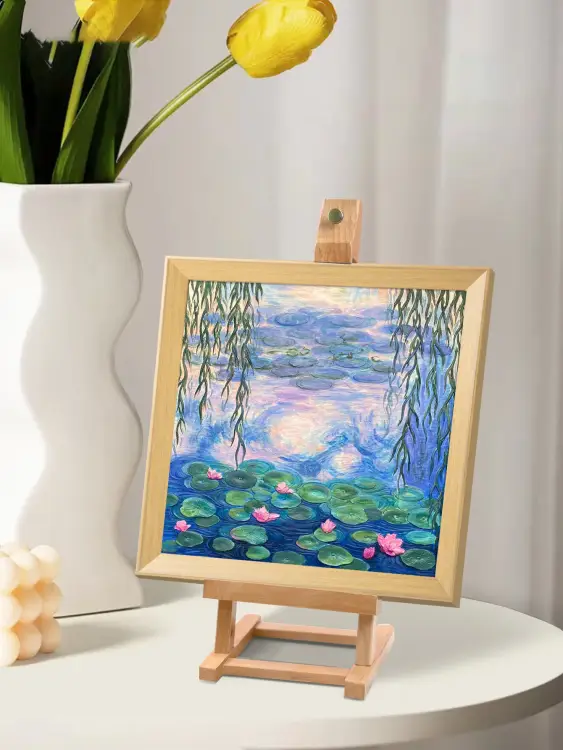 Madness - Resin DIY 3D Painting - Water Lilies - 34x34cm