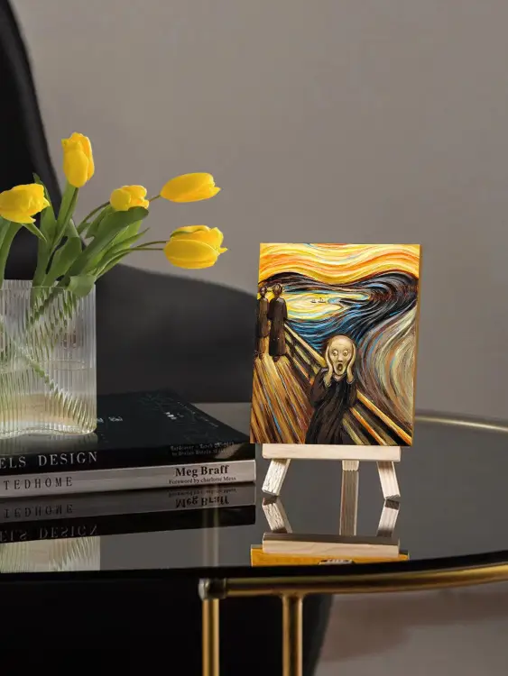 Madness - Resin DIY 3D Painting - The Scream - 13.5x10cm