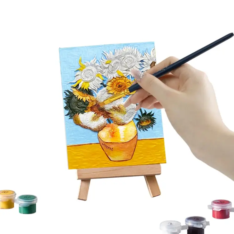 Madness - Resin DIY 3D Painting - Sunflower - 13.5x10cm