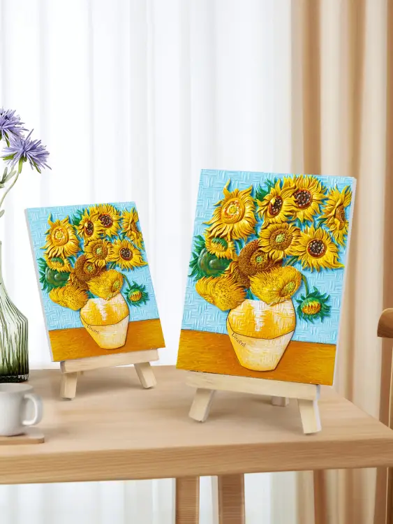 Madness - Resin DIY 3D Painting - Sunflower - 13.5x10cm