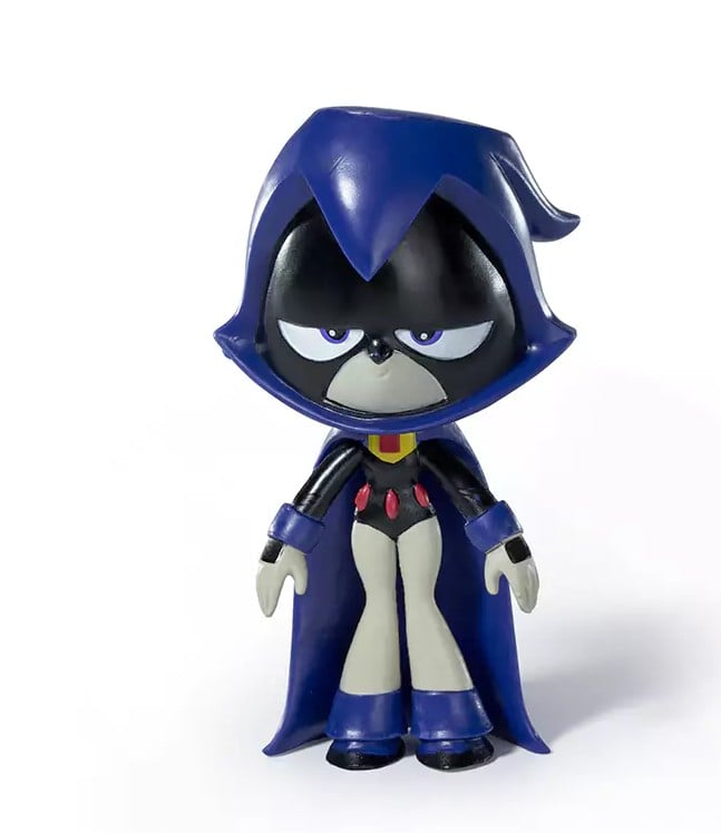 Noble Collection - TEEN TITANS GO - Raven - Mini Bendyfigs Figure 10cm