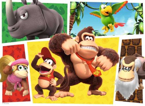 Ravensburger - DONKEY KONG - The monkeys are on the loose! - Puzzle 100P XXL
