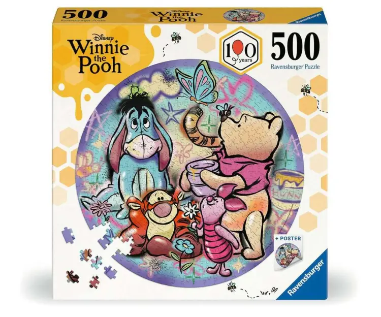 Ravensburger - WINNIE THE POOH - Perfect picute - Puzzle Round 500p