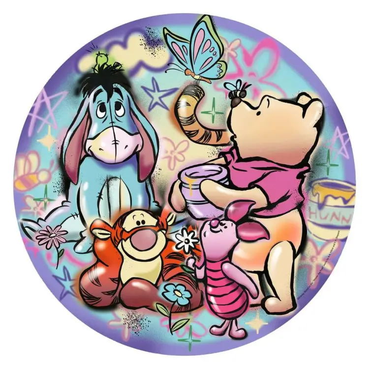 Ravensburger - WINNIE THE POOH - Perfect picute - Puzzle Round 500p