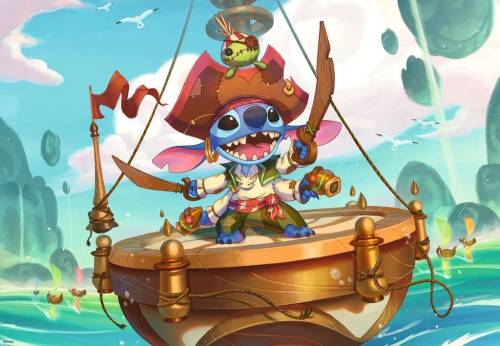 Ravensburger - LORCANA - Stitch "Alien Buccaneer" - Puzzle 300P