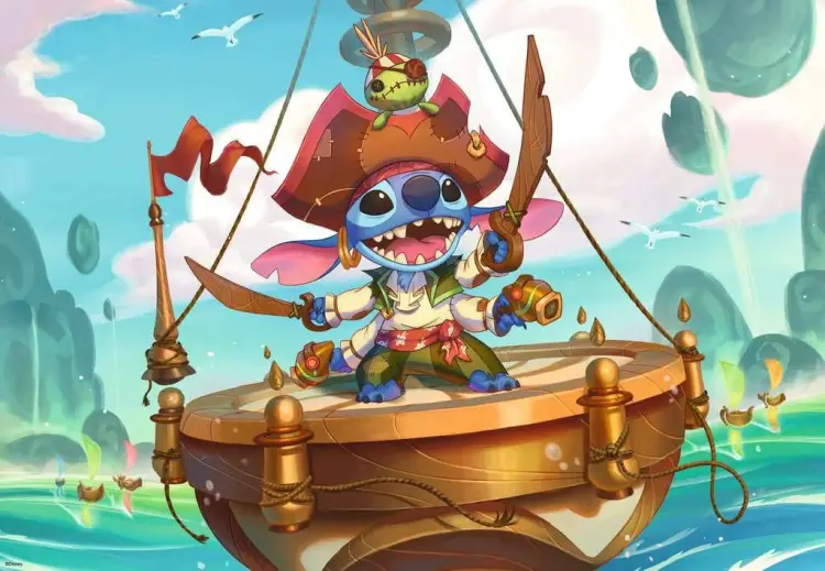 Ravensburger - LORCANA - Stitch "Alien Buccaneer" - Puzzle 300P