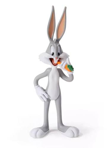 Noble Collection - LOONEY TUNES - Bugs - Mini Bendyfigs Figure 14cm
