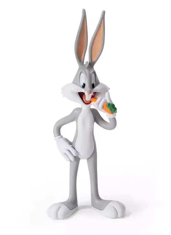 Noble Collection - LOONEY TUNES - Bugs - Mini Bendyfigs Figure 14cm