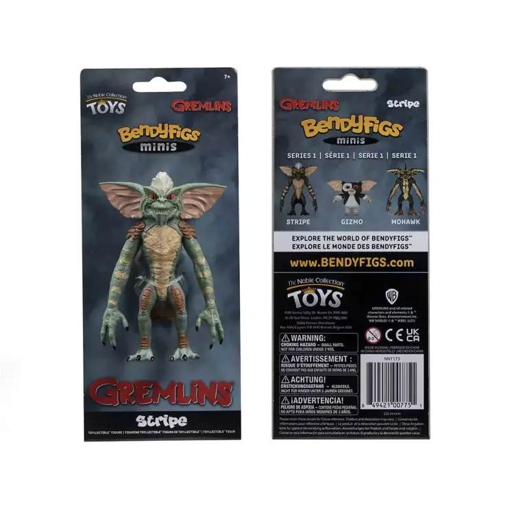 Noble Collection - GREMLINS - Stripe - Mini Bendyfigs Figure 9cm