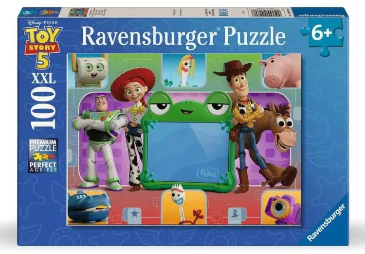 Ravensburger - TOY STORY 5 - At the same level - Puzzle 100P XXL
