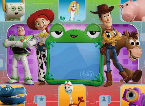 Ravensburger - TOY STORY 5 - At the same level - Puzzle 100P XXL