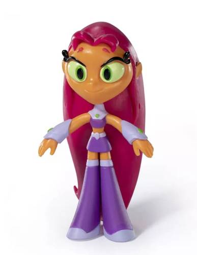 Noble Collection - TEEN TITANS GO - Starfire - Mini Bendyfigs Figure 11cm