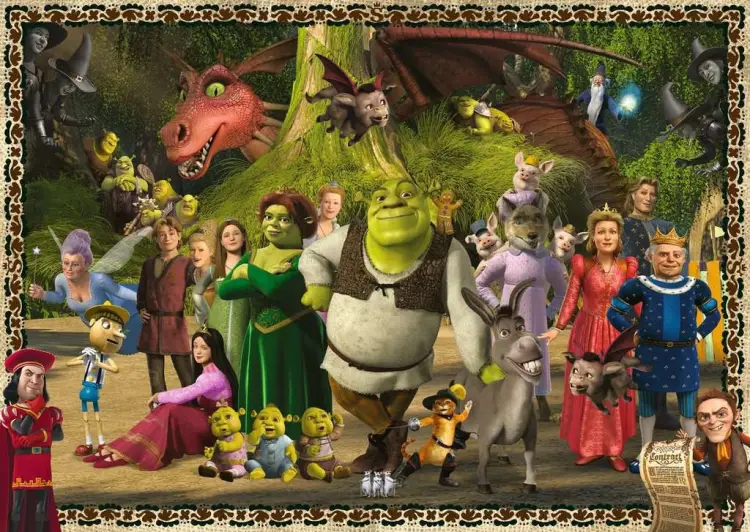 Ravensburger - SHREK - Puzzle 1000P
