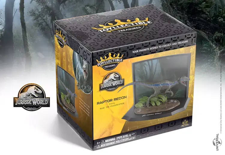 Noble Collection - JURASSIC WORLD - Blue - Figure Toyellectible Treasures