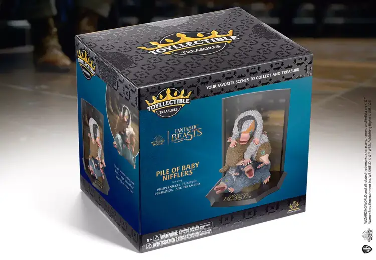 Noble Collection - FANTASTIC BEASTS - Niffler - Figure Toyellectible Treasures