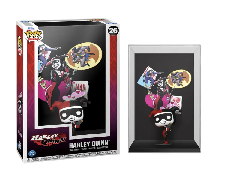 Funko - BATMAN ADVENTURE MAD LOVE - POP Comic Cover N° 26 - Harley Quinn