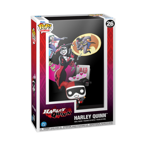 Funko - BATMAN ADVENTURE MAD LOVE - POP Comic Cover N° 26 - Harley Quinn