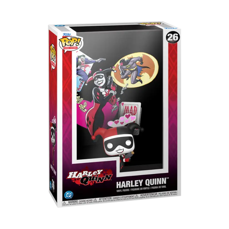 Funko - BATMAN ADVENTURE MAD LOVE - POP Comic Cover N° 26 - Harley Quinn