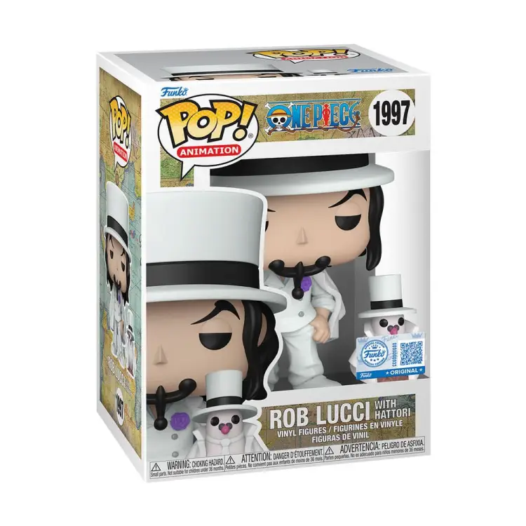 Funko POP! - Rob Lucci with Hattori  - One Piece #1997