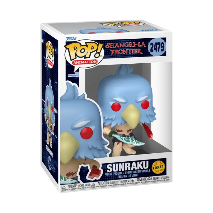 Funko - SHANGRI-LA FRONTIER - POP Animation N° 2479 - Sunraku with Chase