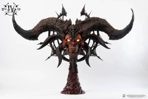 PureArts - DIABLO IV - Mephisto - Scale Art Mask 1/1 90cm