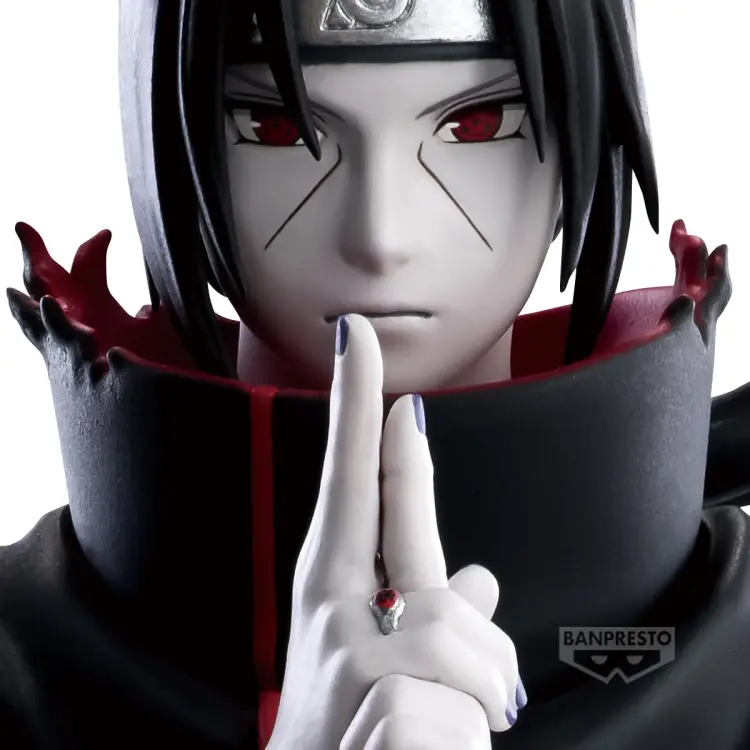 Banpresto - NARUTO SHIPPUDEN - Itachi Uchiha - Figure Noir Edge Collection 23cm