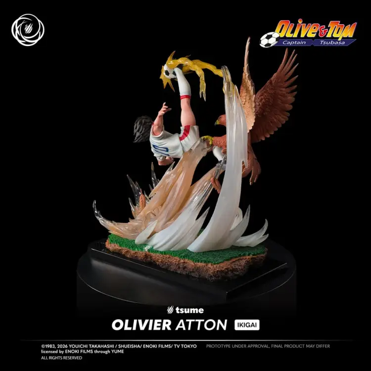 Tsume - CAPTAIN TSUBASA - Tsubasa Ozora - Statue Ikigai 1/6 By Tsume 43cm