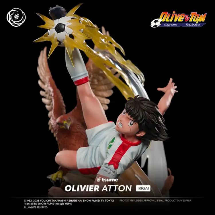 Tsume - CAPTAIN TSUBASA - Tsubasa Ozora - Statue Ikigai 1/6 By Tsume 43cm