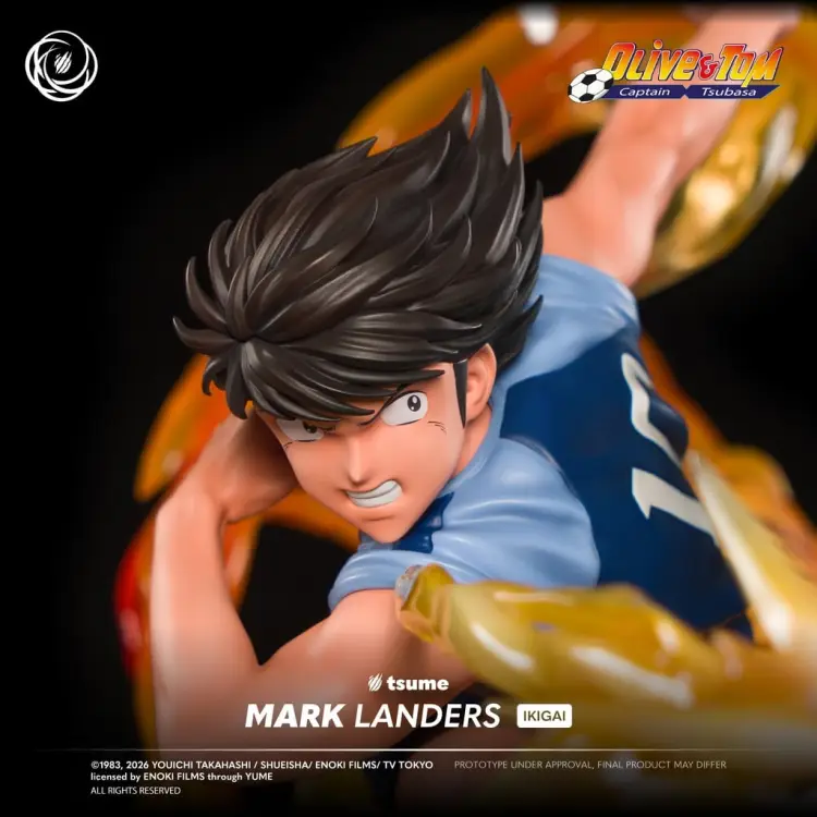Tsume - CAPTAIN TSUBASA - Kojiro Hyuga - Statue Ikigai 1/6 By Tsume 33cm