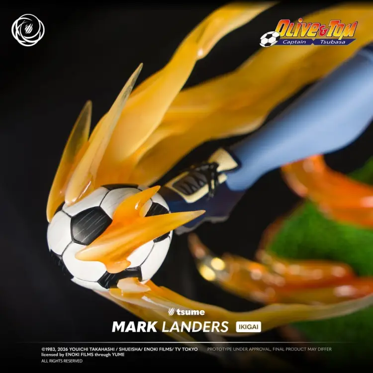 Tsume - CAPTAIN TSUBASA - Kojiro Hyuga - Statue Ikigai 1/6 By Tsume 33cm