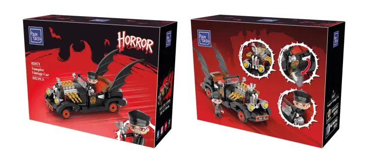 Pantasy - PANTASY - Vampire Vintage Car - Building block 392 pcs