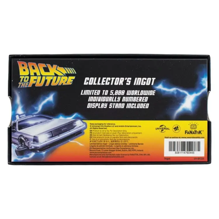 Fanattik - BACK TO THE FUTURE - Stained Glass - Limited Edition Ingot
