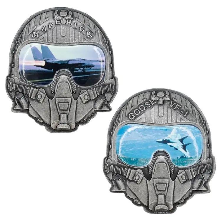 Fanattik - TOP GUN - Helmet - Limited Edition Medaillon