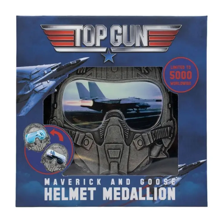 Fanattik - TOP GUN - Helmet - Limited Edition Medaillon