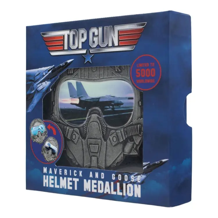 Fanattik - TOP GUN - Helmet - Limited Edition Medaillon
