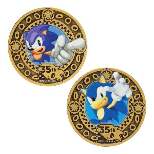 Fanattik - SONIC - 35th Anniversary - Limited Edition Coin