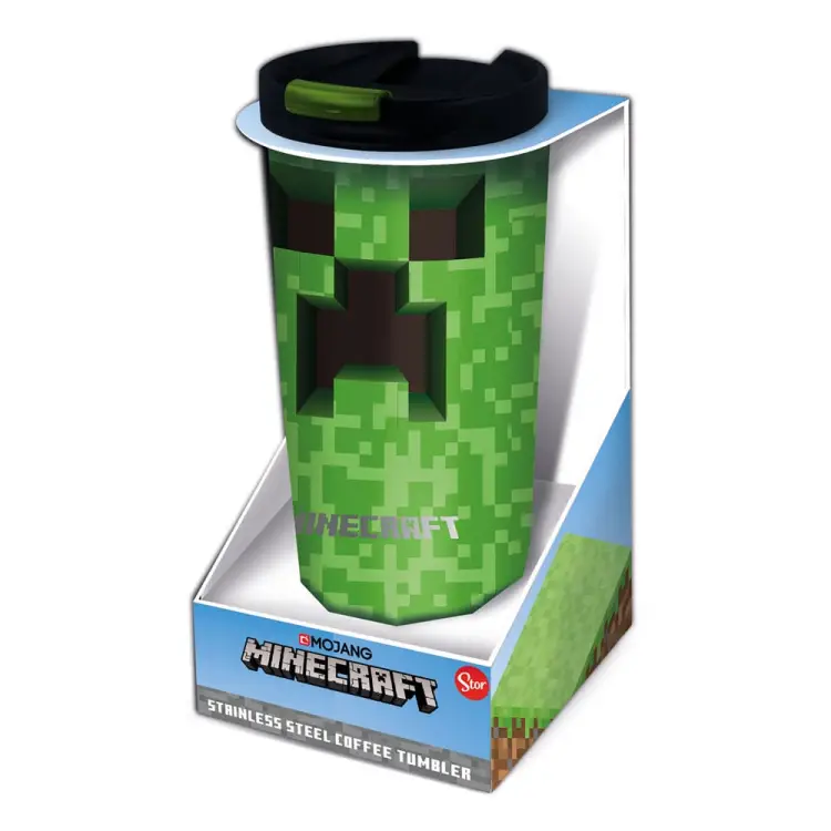 Metalowy Kubek podróżny Minecraft