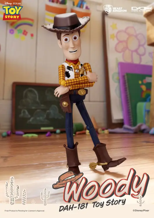 Beast Kingdom - TOY STORY - Woody - Dynamic Action Heroes 23cm