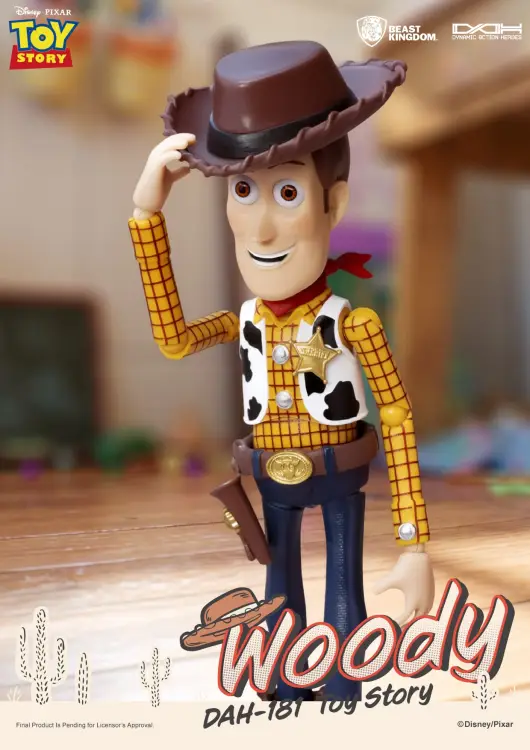 Beast Kingdom - TOY STORY - Woody - Dynamic Action Heroes 23cm