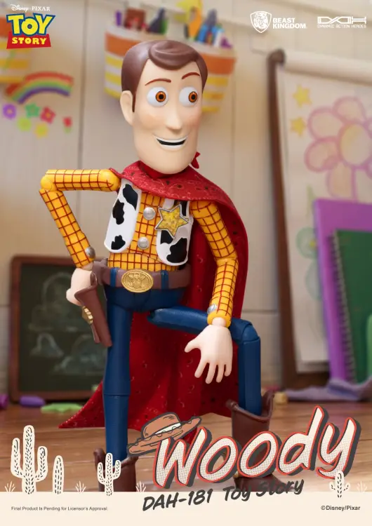Beast Kingdom - TOY STORY - Woody - Dynamic Action Heroes 23cm