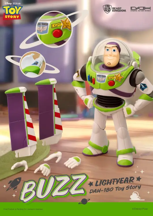Beast Kingdom - TOY STORY - Buzz Lightyear - Dynamic Action Heroes 23.8cm