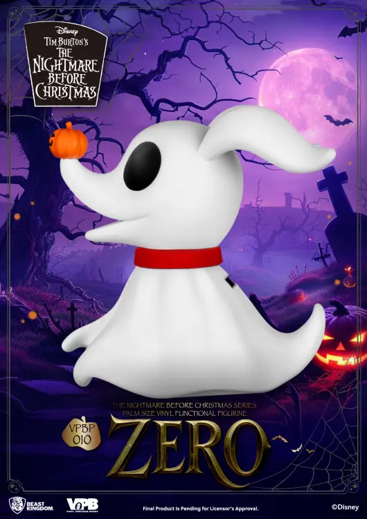 Beast Kingdom - NIGHTMARE BEFORE CHRISTMAS - Zero - Bank Vinyl Figure 11.1cm