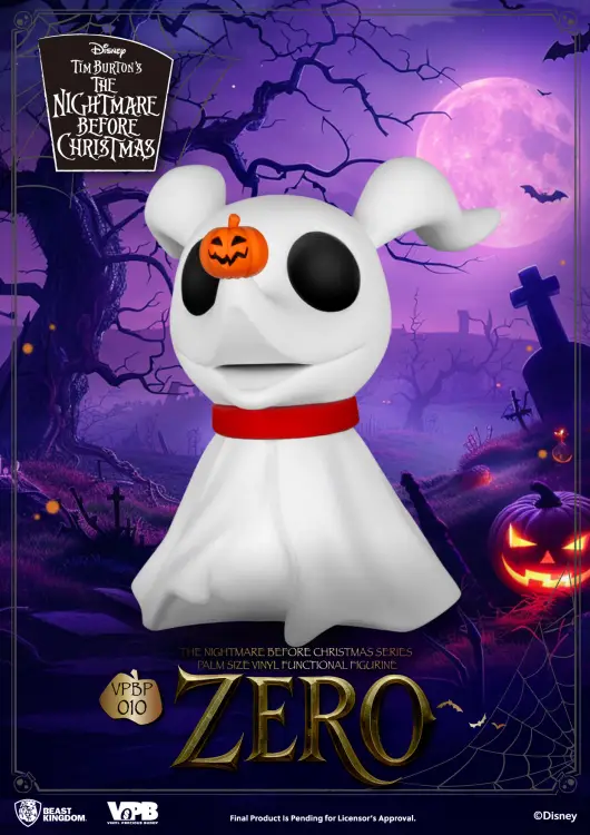 Beast Kingdom - NIGHTMARE BEFORE CHRISTMAS - Zero - Bank Vinyl Figure 11.1cm