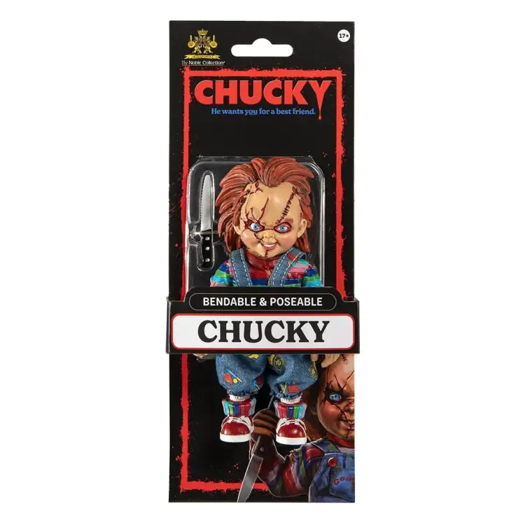 Noble Collection - CHUCKY - Chucky - Bendyfigs Figure 14cm