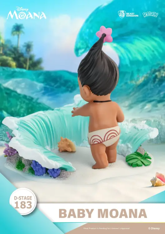 Beast Kingdom - MOANA - Baby Moana - Diorama D-Stage 11.3cm