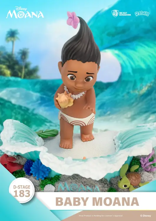 Beast Kingdom - MOANA - Baby Moana - Diorama D-Stage 11.3cm