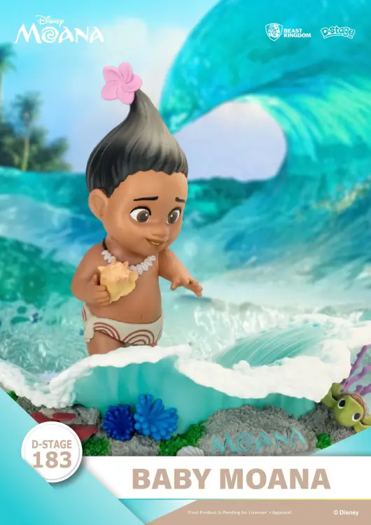 Beast Kingdom - MOANA - Baby Moana - Diorama D-Stage 11.3cm