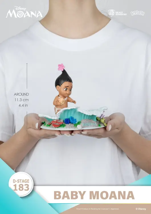 Beast Kingdom - MOANA - Baby Moana - Diorama D-Stage 11.3cm